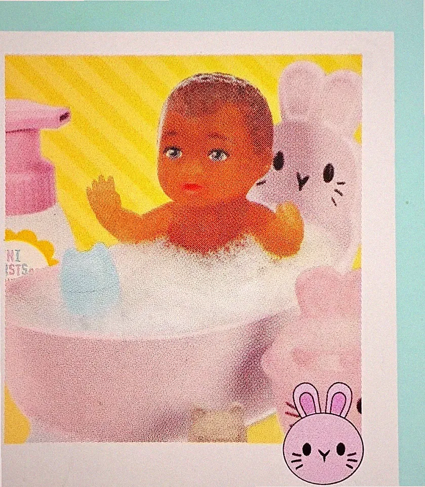 NEW MGA Miniverse Make It Mini BABY FOOD SERIES 2 PINK BUNNY BATH TIME BUNDLE
