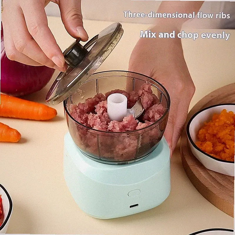 New Minced Meat Household Small Electric Multi-function Food Processor