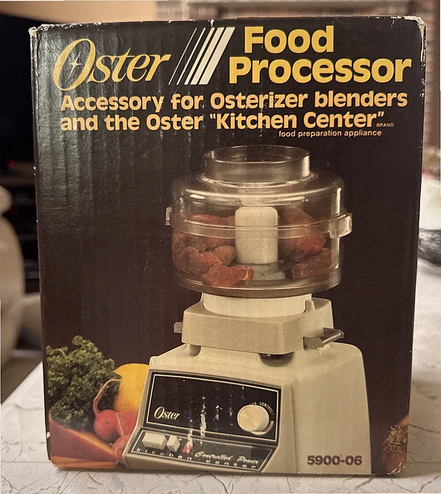 New Oster Food Processor Accessory For Oster “Kitchen Center” 5900-06