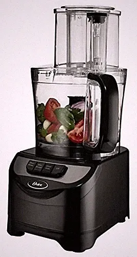 NEW Oster FPSTFP1355 10-Cup Food Processor, 500-watt, Black Multiple Accessories