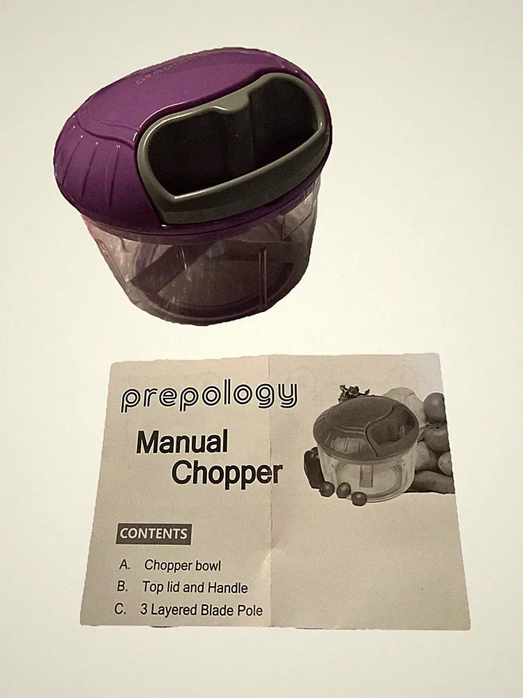 New Prepology Manual Food Chopper New