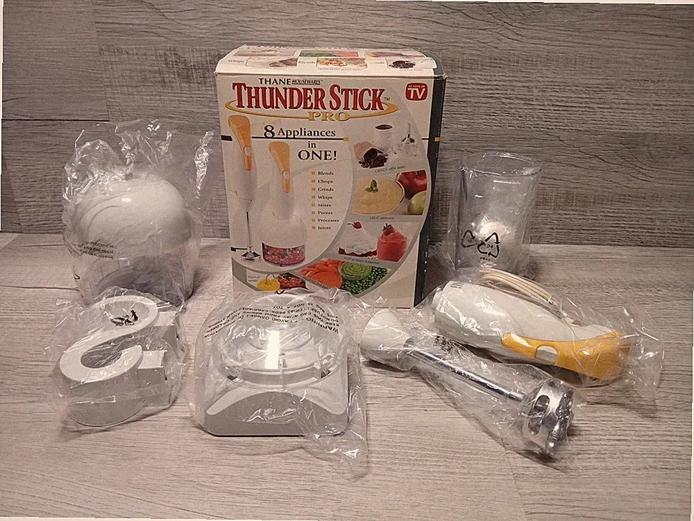 (NEW) 🔥 RARE Thane Thunder Stick Pro Multi Purpose Blender Food Processor