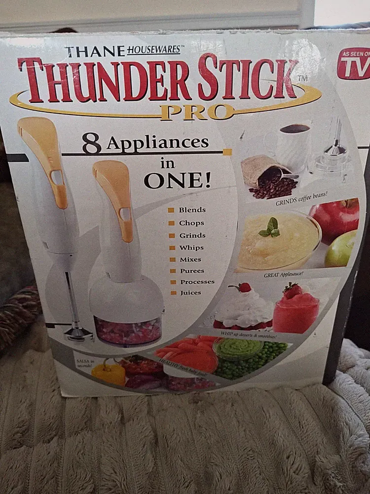 (NEW) 🔥 RARE Thane Thunder Stick Pro Multi Purpose Blender Food Processor