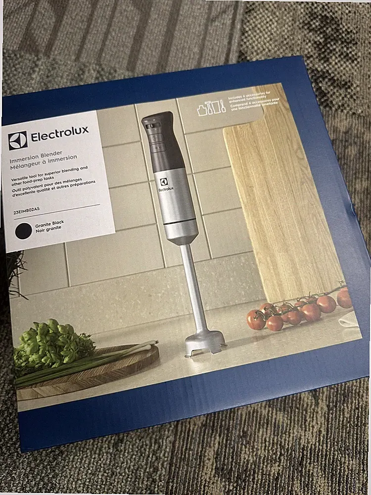 New Sealed Electrolux Immersion Blender with Accessories