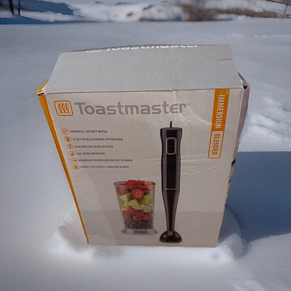NEW Toastmaster Immersion Blender-100 Watt-25 oz. cup-FAVORITE GIFT WRAP ADD🎁