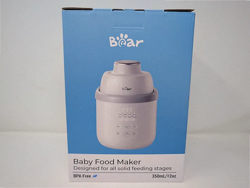NIB NutriEase AllStage Stainless Steel Baby Food Maker Steamer and Blender