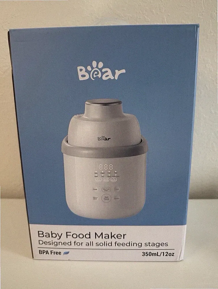 NIB NutriEase AllStage Stainless Steel Baby Food Maker Steamer and Blender