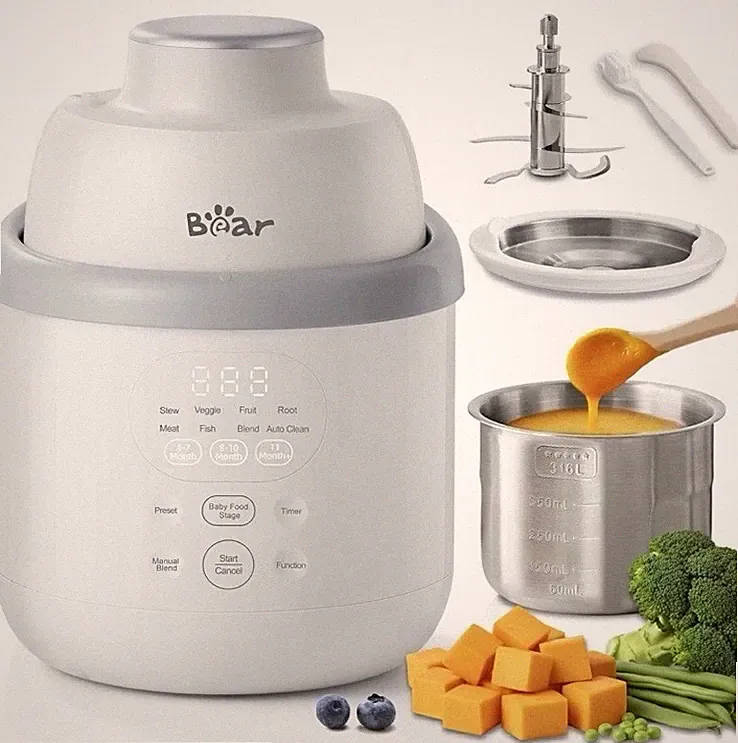 NIB NutriEase Stainless Steel Baby Food Maker, Steamer, Blender, Tiktok, ✅