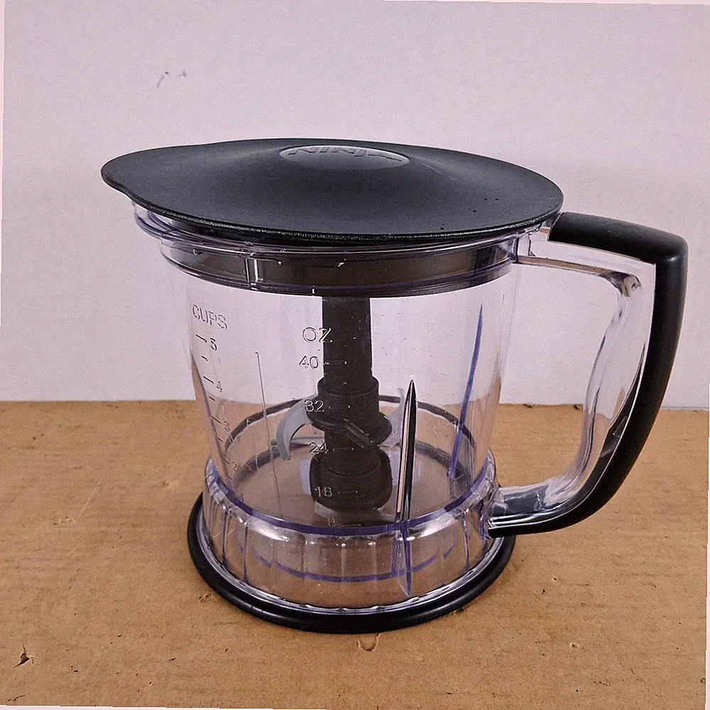 Ninja 40 oz (5 Cup) Food Processor Bowl Blender with Blade and Lid Master Prep