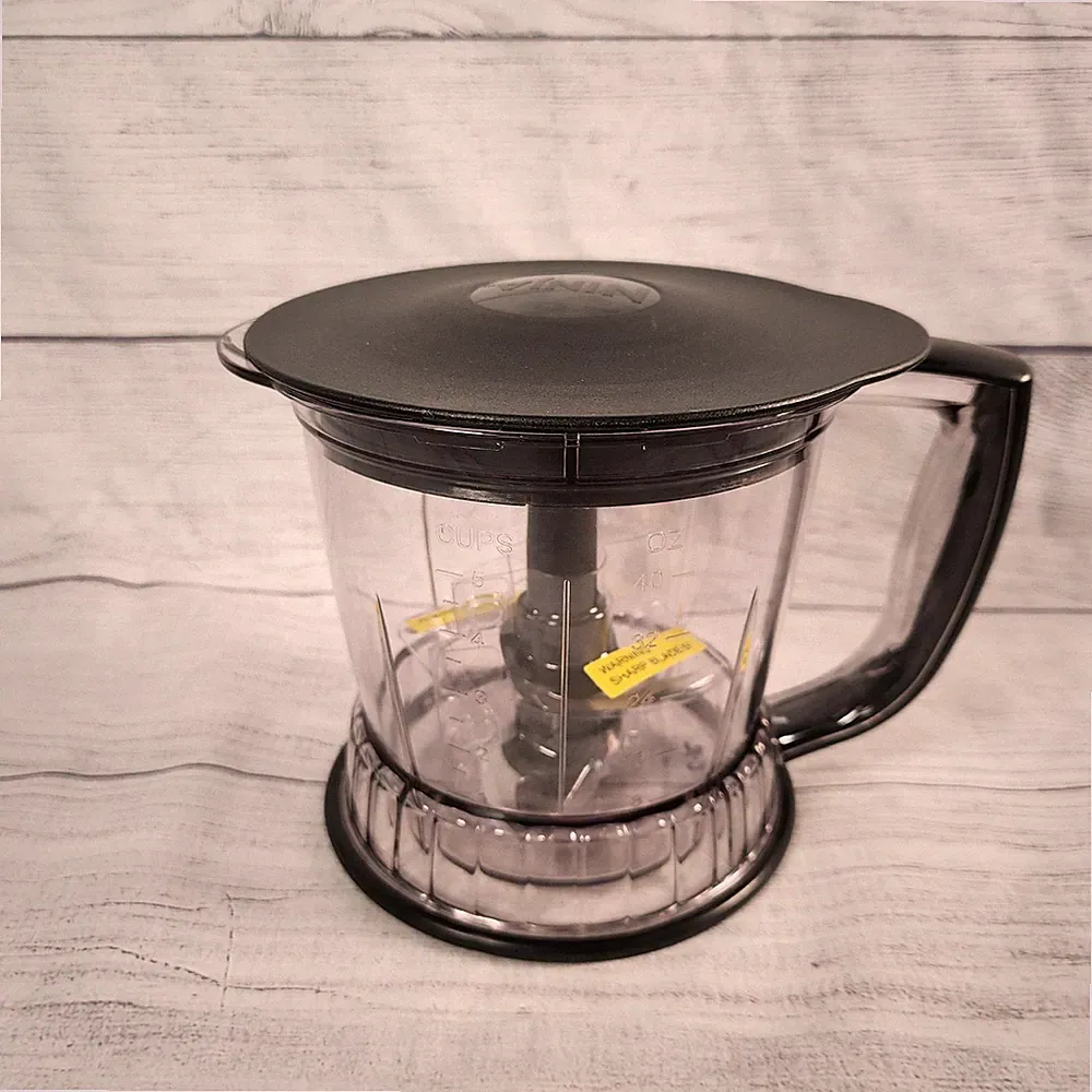NINJA 40 oz 5 Cup Food Processor Replacement Bowl BL660W Blender With Blade Lid