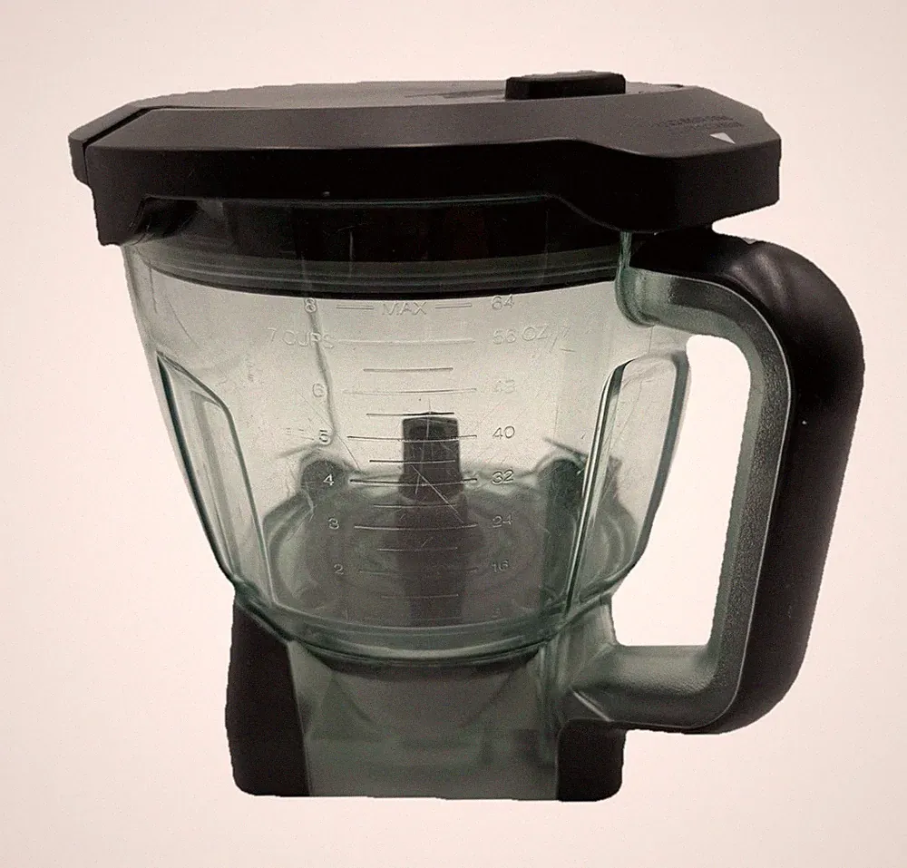 Ninja 64 oz. (8 cup | 1800 mL | 1.8 L) Food Processor Pitcher Bowl, Blade & Lid
