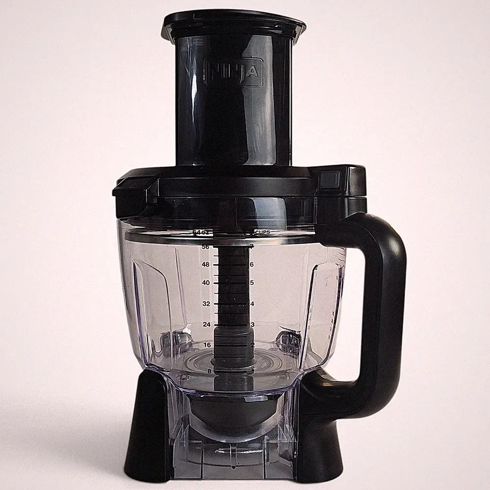 Ninja 64 oz 8 Cup Food Processor Bowl Feed Chute Lid Slicing Assembly GH-14014