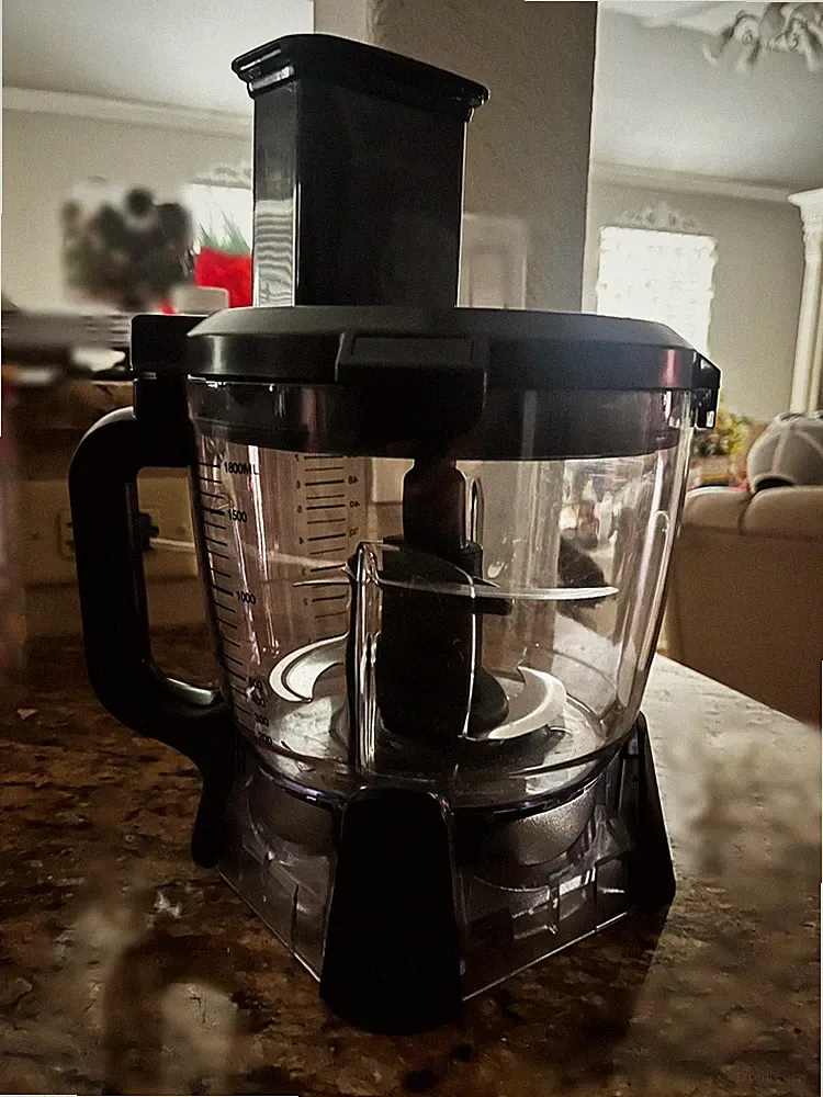 Ninja 64 oz 8-Cup Food Processor Bowl with Feed Chute Lid & Chopping Blade