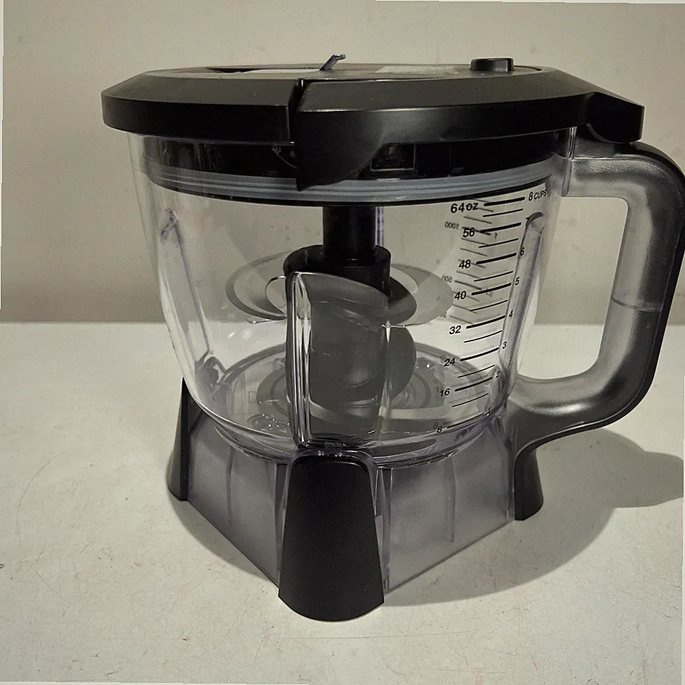 Ninja 64 oz Food Processor Bowl Attachment Replacement 8 Cup Pitcher Blade & Lid