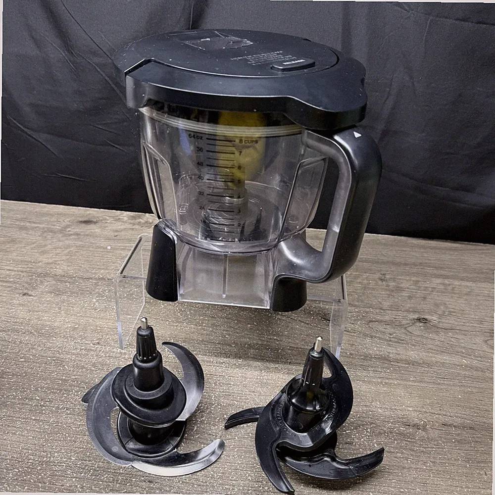 Ninja 64oz 8 Cup Food Processor Bowl Lid Blade Dough Replacement OEM