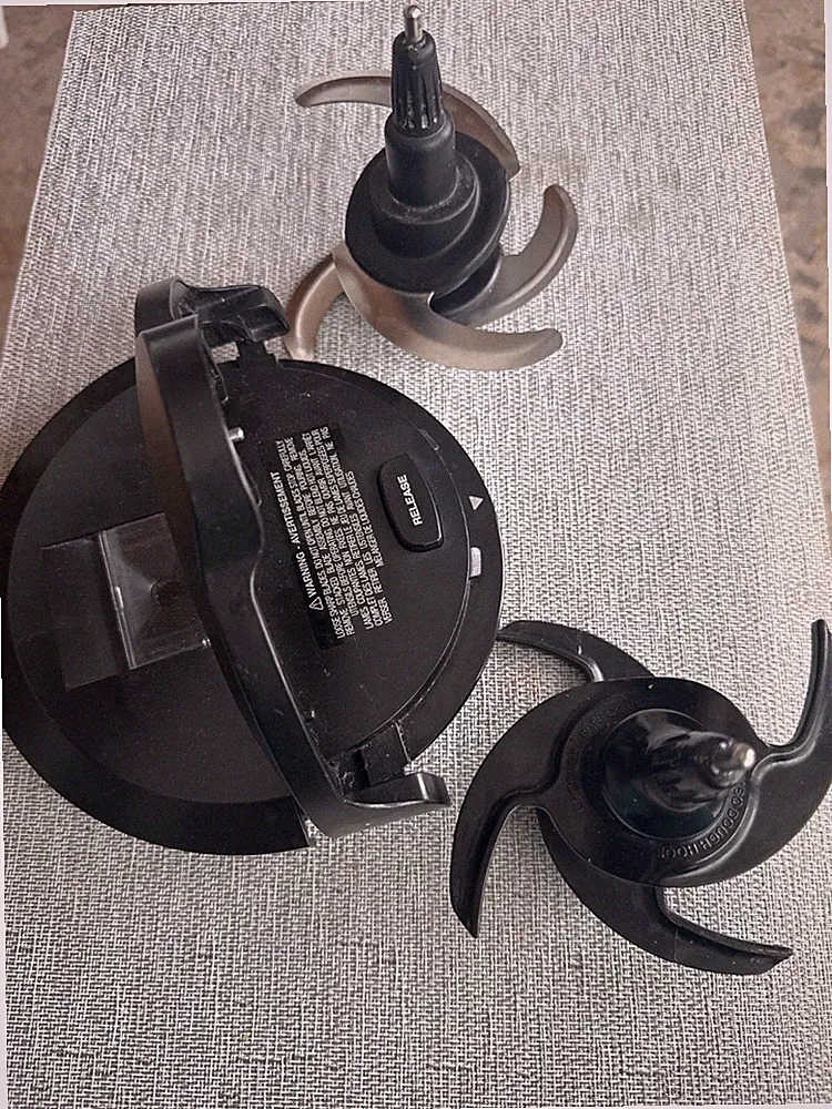 Ninja 64oz Blender Food Processor Replacement Parts - Blade, Dough Blade &Lid