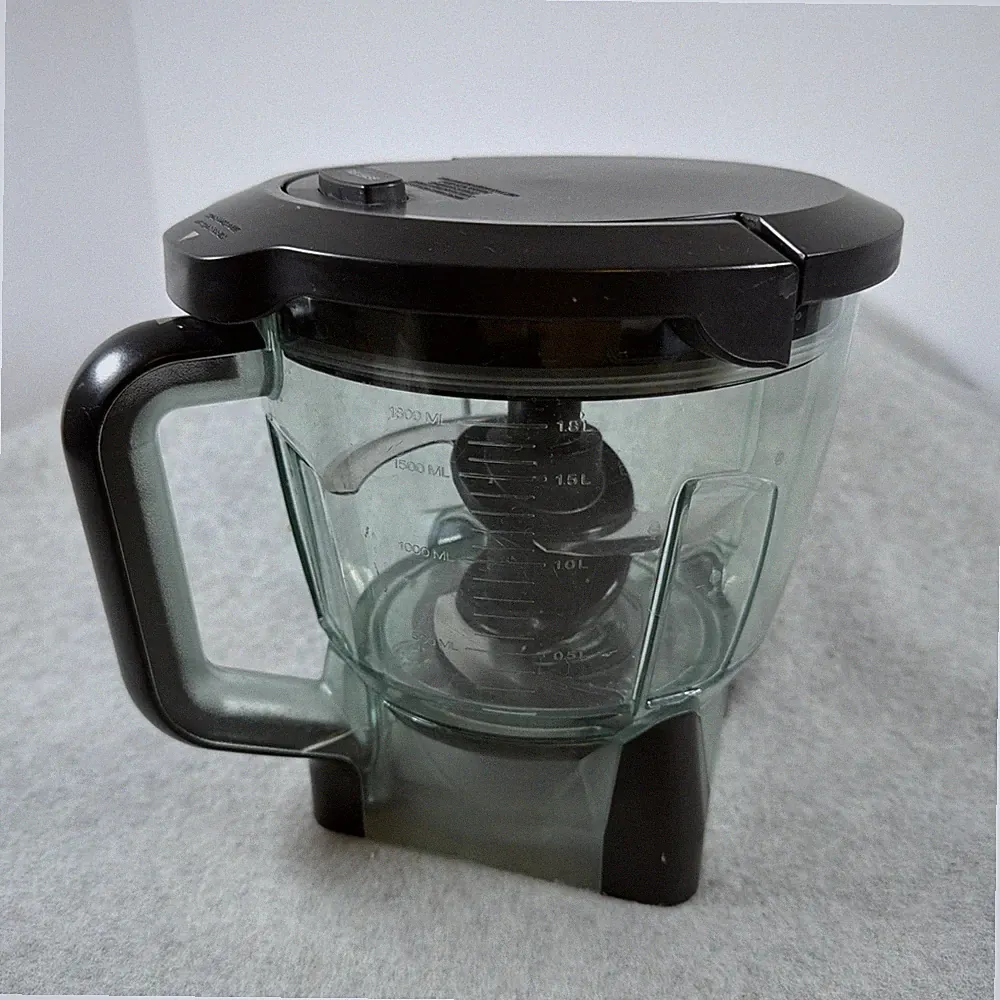 Ninja 7-Cup Food Processor Bowl 56oz Replacement Pitcher Lid & Blade Assembly