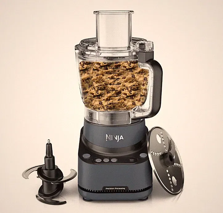 Ninja 9-Cup Food Processor, 4 Auto-iQ Presets, Chop & Slice Vegetables