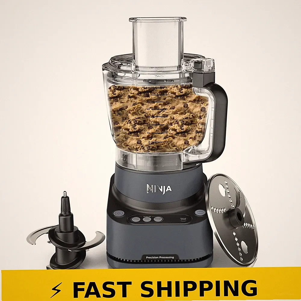 Ninja 9-Cup Food Processor with Auto-iQ Technology, Cyberspace