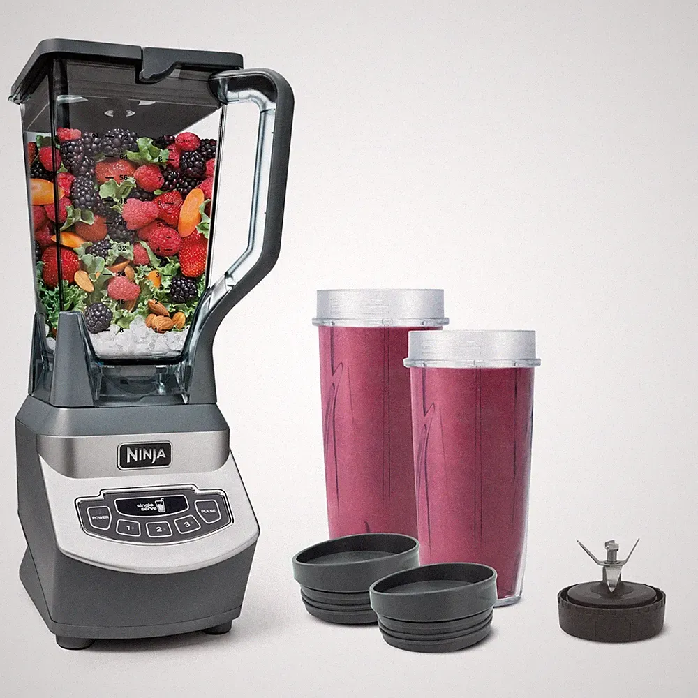 Ninja BL660 Professional Compact Smoothie & Food Processing Blender, 1100-Watts