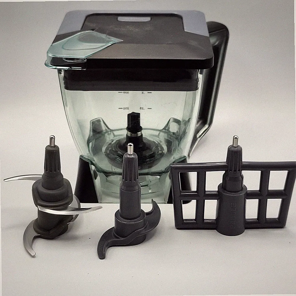 Ninja BL700RO 40oz 5-Cup Food Processor Bowl Replacement w/ Blade Dough & Paddle