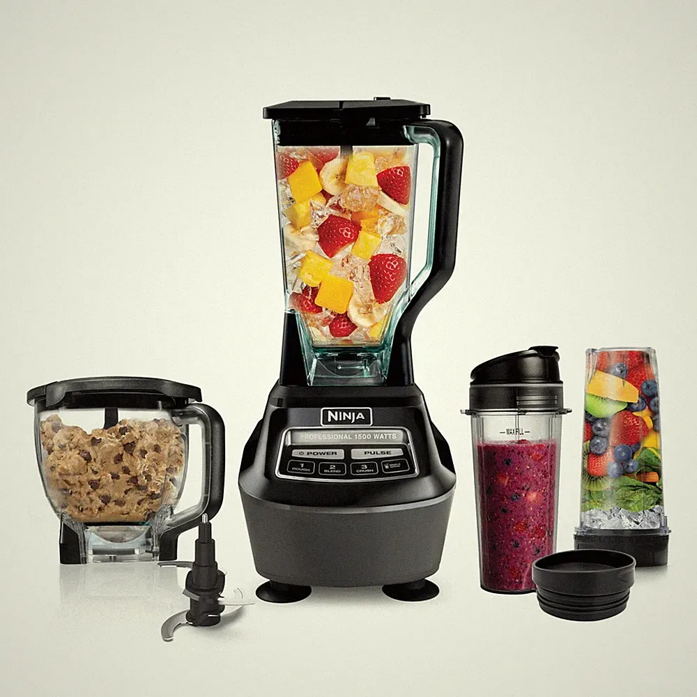 Ninja BL770 Food Processor & Blender for Smoothies and Frozen Drinks