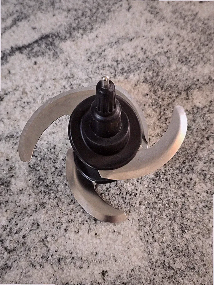 NINJA BL770 Food Processor Chopper Blade Replacement Part 3-Arm Steel Attachment