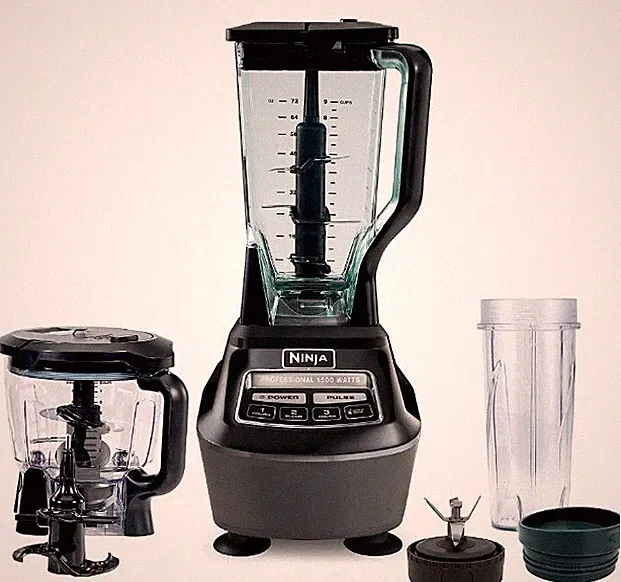 Ninja BL770AMZ Mega Kitchen System, 72 oz. Pitcher, 8-Cup Food Processor