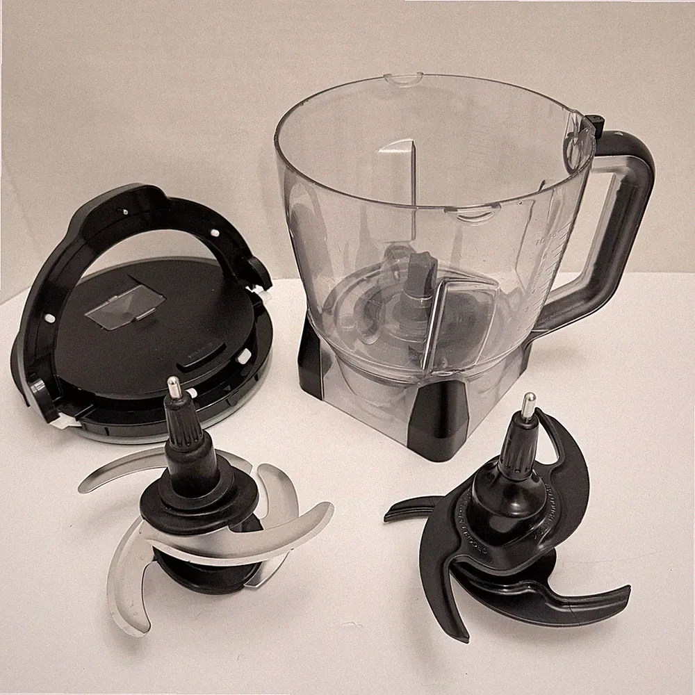 Ninja BL780CO 7-Cup 56oz Food Processor Bowl Lid Blades WORKS No Leak Crack OEM