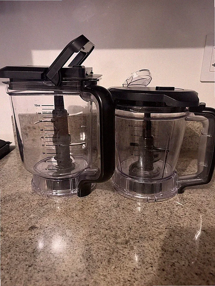 Ninja Blender Bowl 64 oz Food Processor Attachment & Blender 72oz 9 Cup & Blades