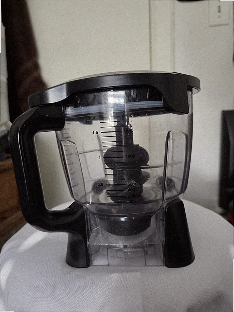 Ninja Blender Food Processor 64 oz Replacement ROUND Bowl Lid Blade GH-14014