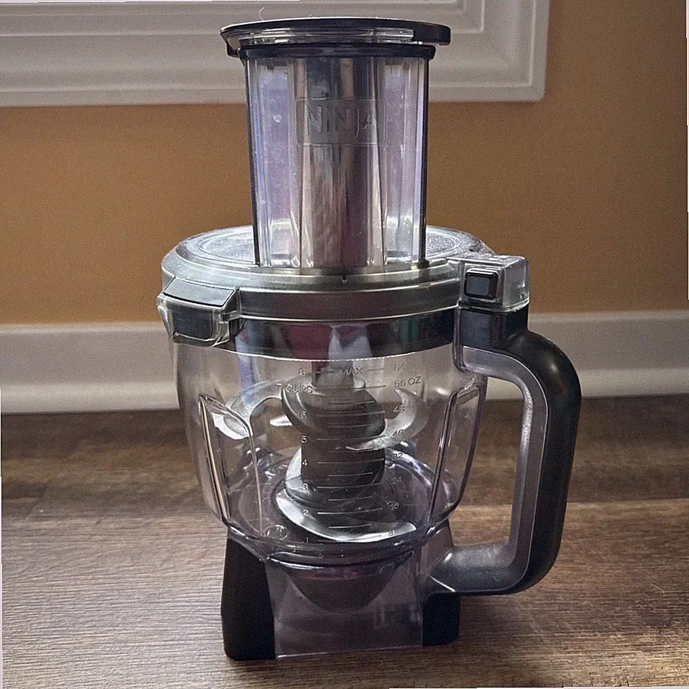 Ninja Blender Food Processor 8 Cup 64 oz Bowl w Lid Chute, Pusher And Blade