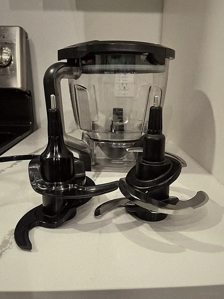 Ninja Blender Food Processor BL7730 7 Cup 56Oz Replacement Bowl Lid Blade