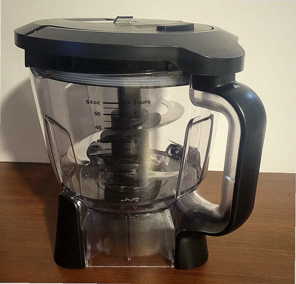 Ninja Blender Food Processor Bowl 64 oz with blade for BL610 + DOUGH BLADE