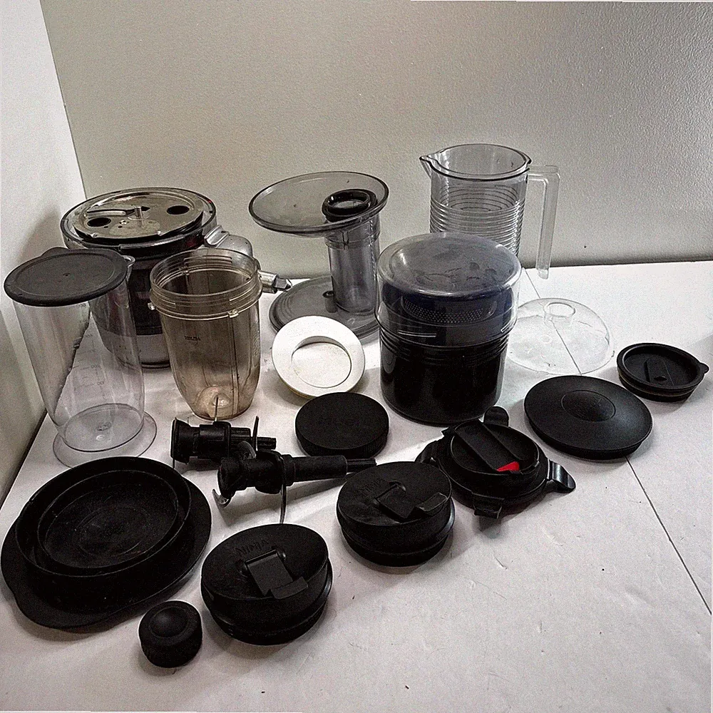 Ninja Blender Food Processor Replacement Parts Mix Lot Cups Lids Blades Pitcher
