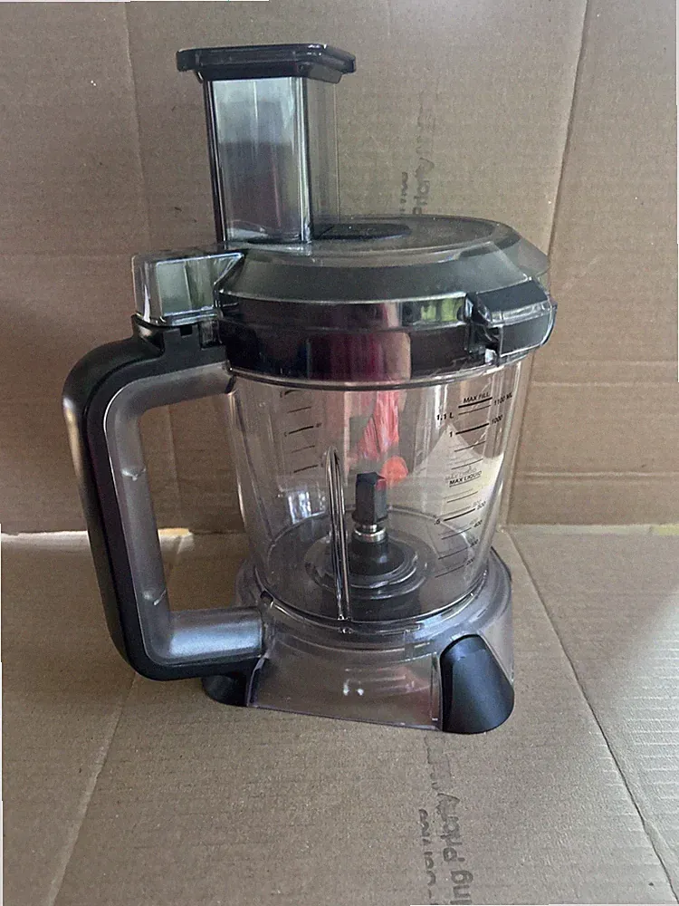 Ninja Blender GH-14014 40 OZ Food Processor Bowl Feed Chute Lid Blade