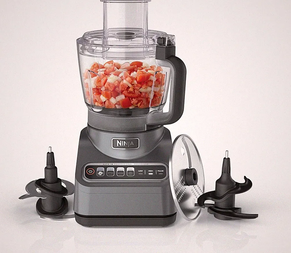 Ninja BN601 1000W 9-Cup Food Processor w/ Auto-iQ & Dough