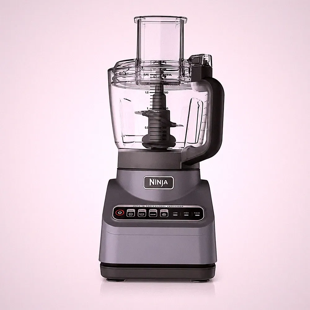 Ninja BN601 9-Cup Food Processor 1000W Auto-iQ Chopper Silver