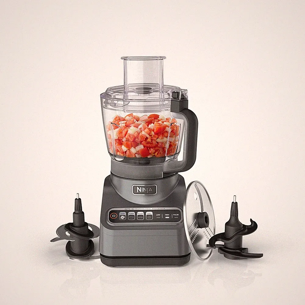Ninja BN601 Professional Food Processor 9 Cup 1000W Silver