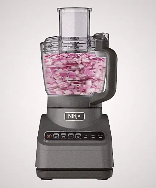 Ninja BN601 Professional Plus 1000W Food Processor, 9-Cup Auto-iQ Silver