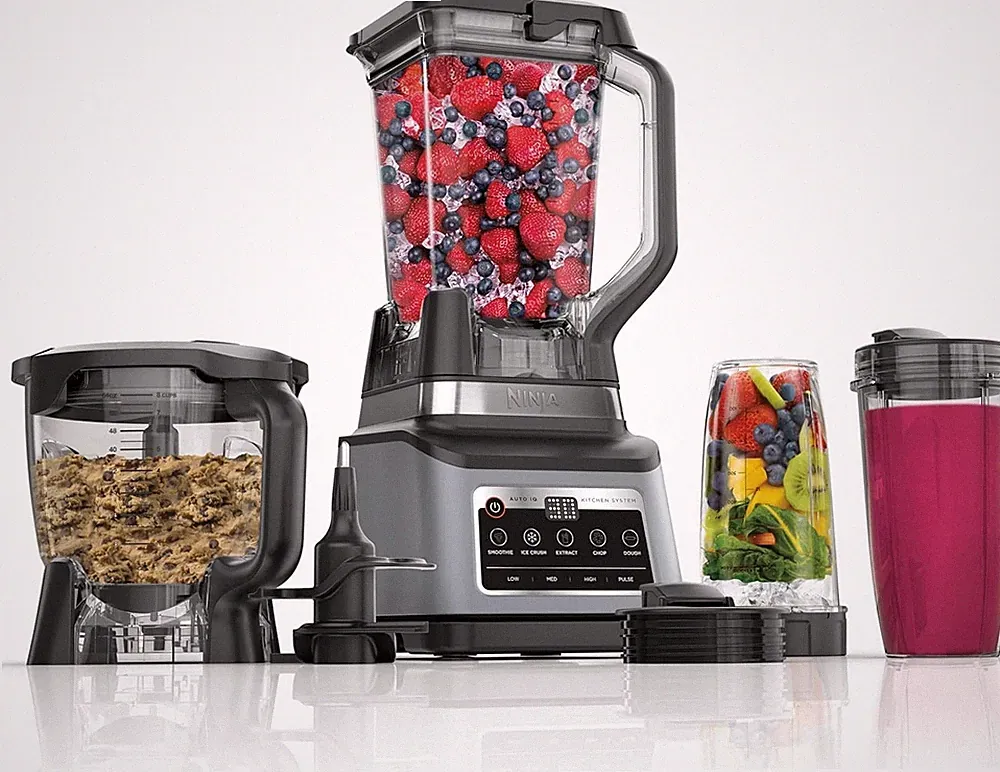 Ninja BN801 Professional Plus Kitchen System, 1400 WP, 5 Functions for Smoothies