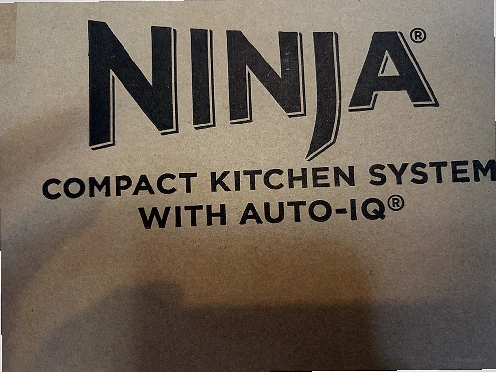 Ninja Compact Kitchen System Blender Food Processor Combo with Auto-iQ