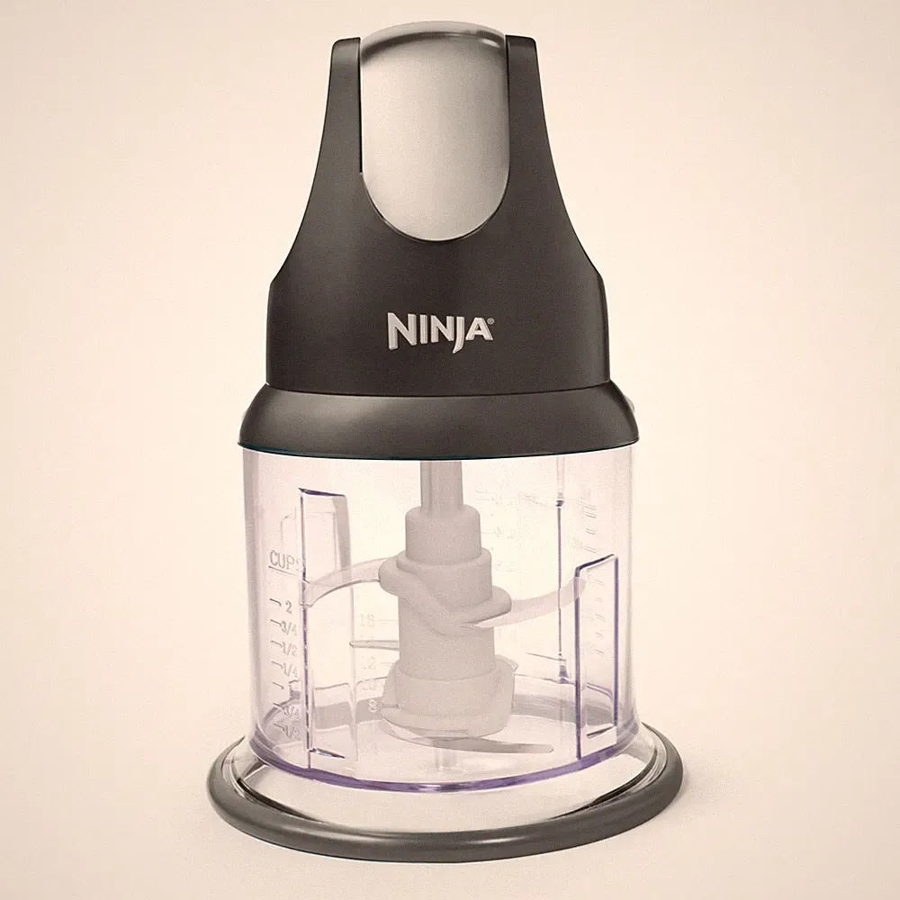 Ninja Express Chop 2-Cup Food Processor, Black NJ100WM