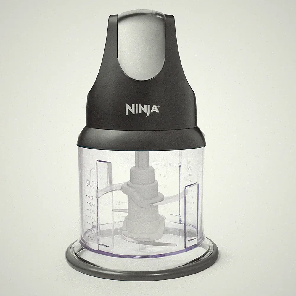 Ninja Express Chop 2-Cup Food Processor, Mince, Puree, One-Touch, Non-Slip Base