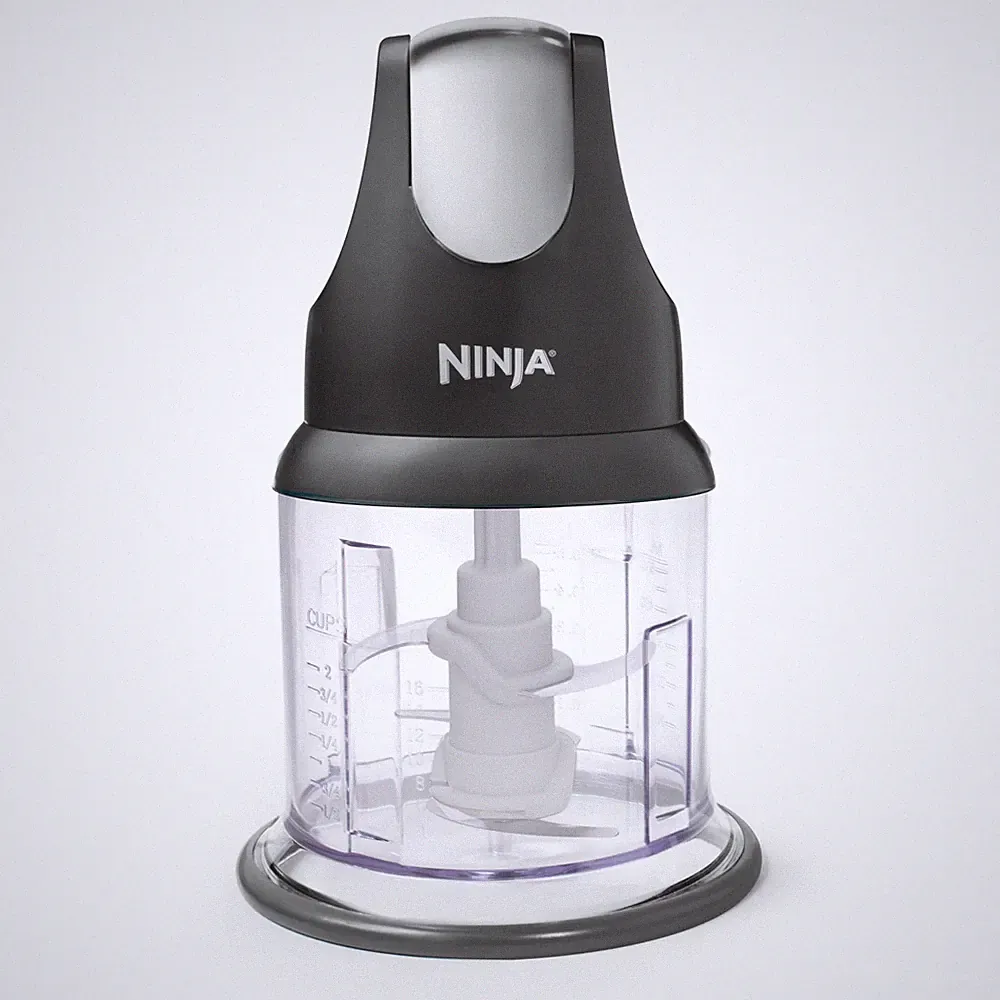 Ninja Express Chop 2-Cup Food Processor, NJ100WM Black