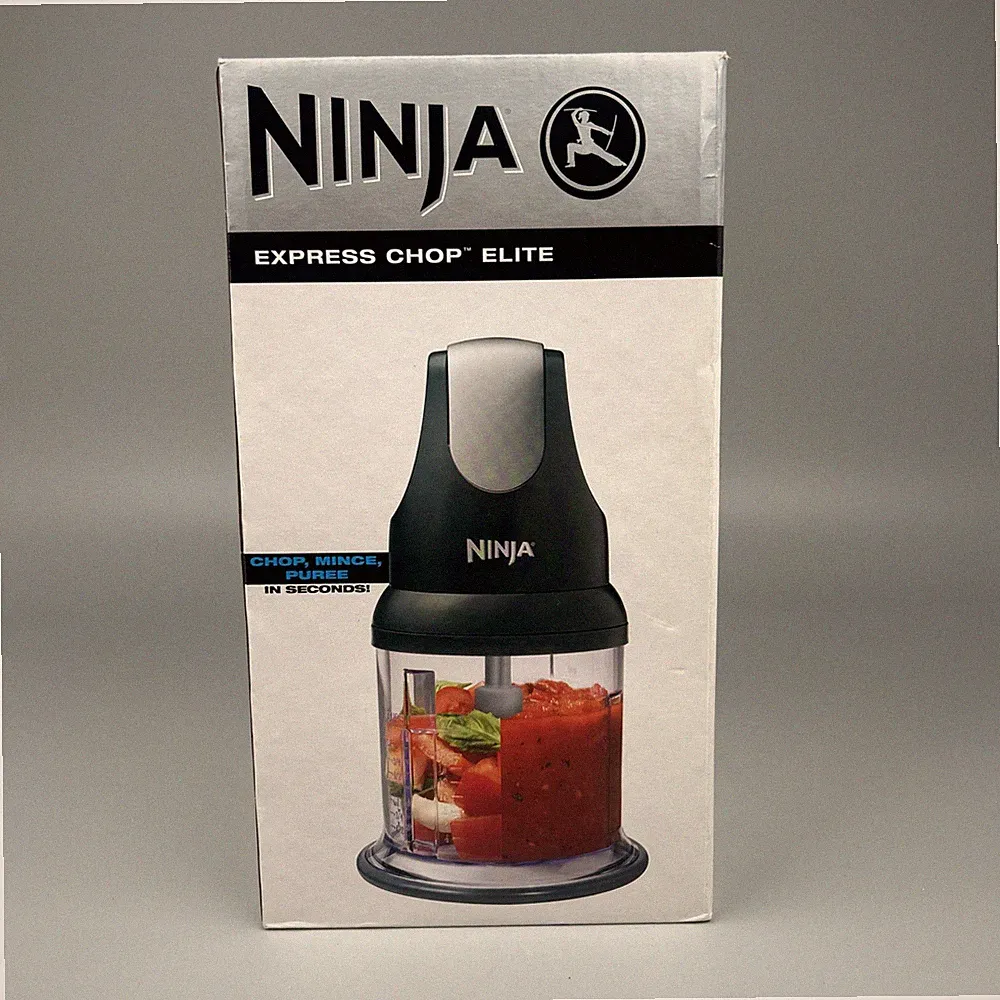 Ninja Express Chop Elite NJ100GR Food Chopper 16oz Gray - New in Box