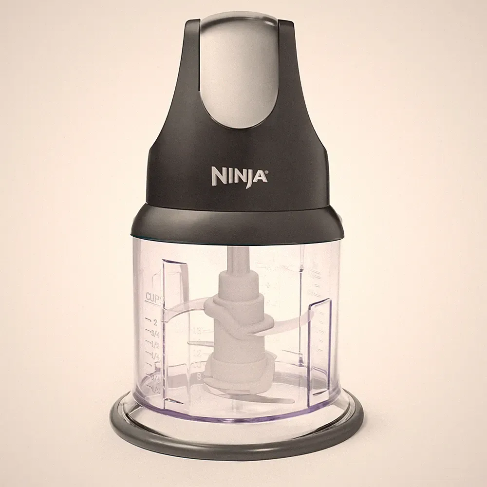 Ninja Express Chop Food Processor, 2-Cup, Black NJ100WM