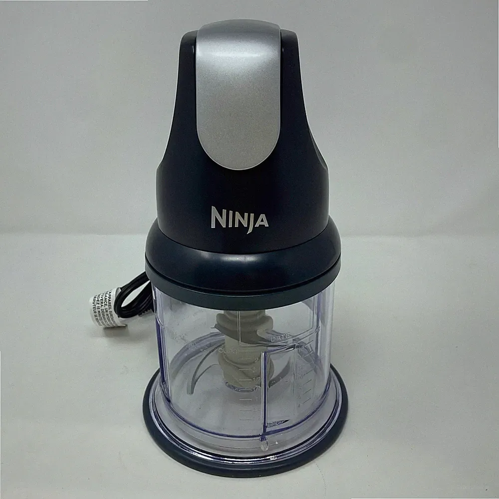 Ninja Express Chop Mini Food Chopper, Gray, 16-oz, 200W
