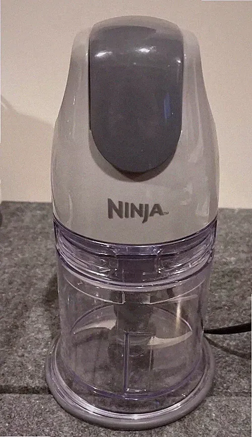 Ninja Express Pro Food Chopper Processor QB1000 Complete Lid Bowl Fast Easy Use