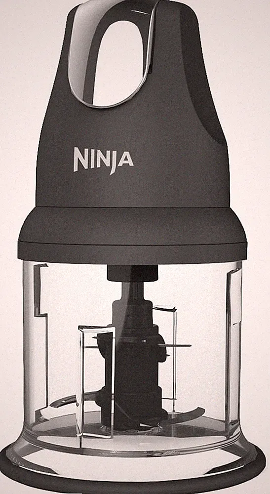Ninja Food Chopper Express Chop with 200-Watt, 16-Ounce Bowl for Mincing, Choppi